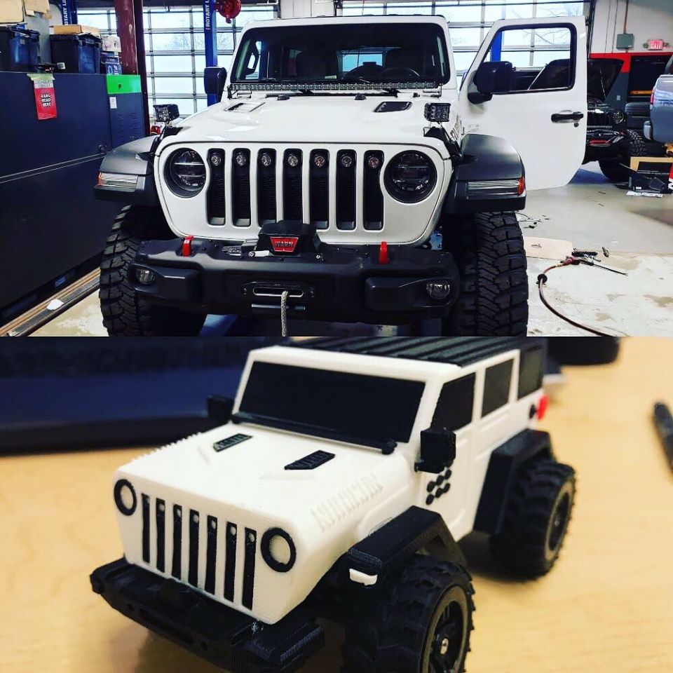 How much do you love your Jeep?  Do you look back over your shoulder after parking your pride & joy?  We know that you have built your #jeep to be the most BA rig on pavement and trail. Now you can bring your Jeep with you with this fully customized “Mini-Me” Jeep. We will design your “Mini-Me” Jeep including all visible aftermarket accessories: bumpers, light bars, roof racks, etc…  This “Mini-Me” Jeep is the size of a large cell phone & it fits nearly anywhere as a trophy to celebrate your Jeep! To learn more or order yours today visit: https://deepspacedivinefinds.com/collections/jeep-mini-me